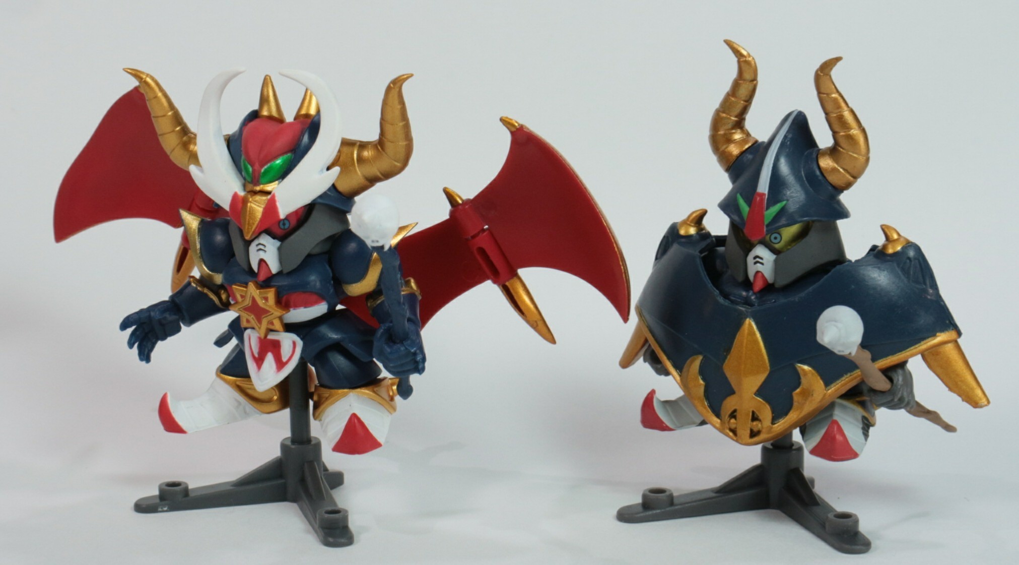 ガシャポン戦士f EX05 フルアーマー騎士ガンダム&モンスターブラック