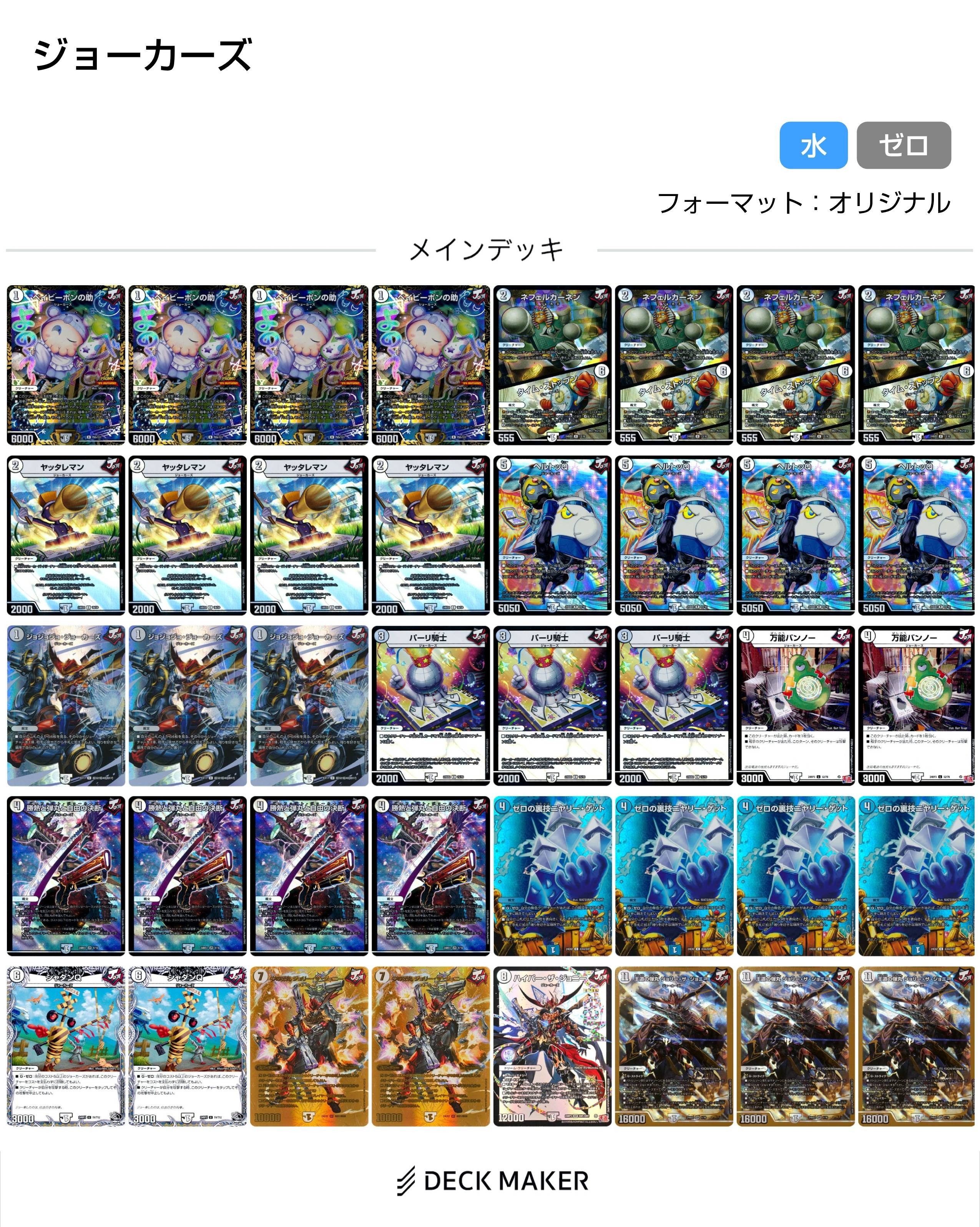 デュエマ オリジナルCS】「第3回 リモートすみリンCS(2025/9/30)」結果