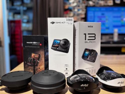 徹底比較 insta360 ace pro2 & osmo action 6 & Gopro HERO13 水中比べ