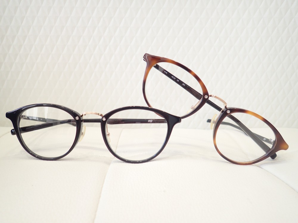 999.9(フォーナインズ) 「M-62」2018年新作メガネフレーム入荷しました
