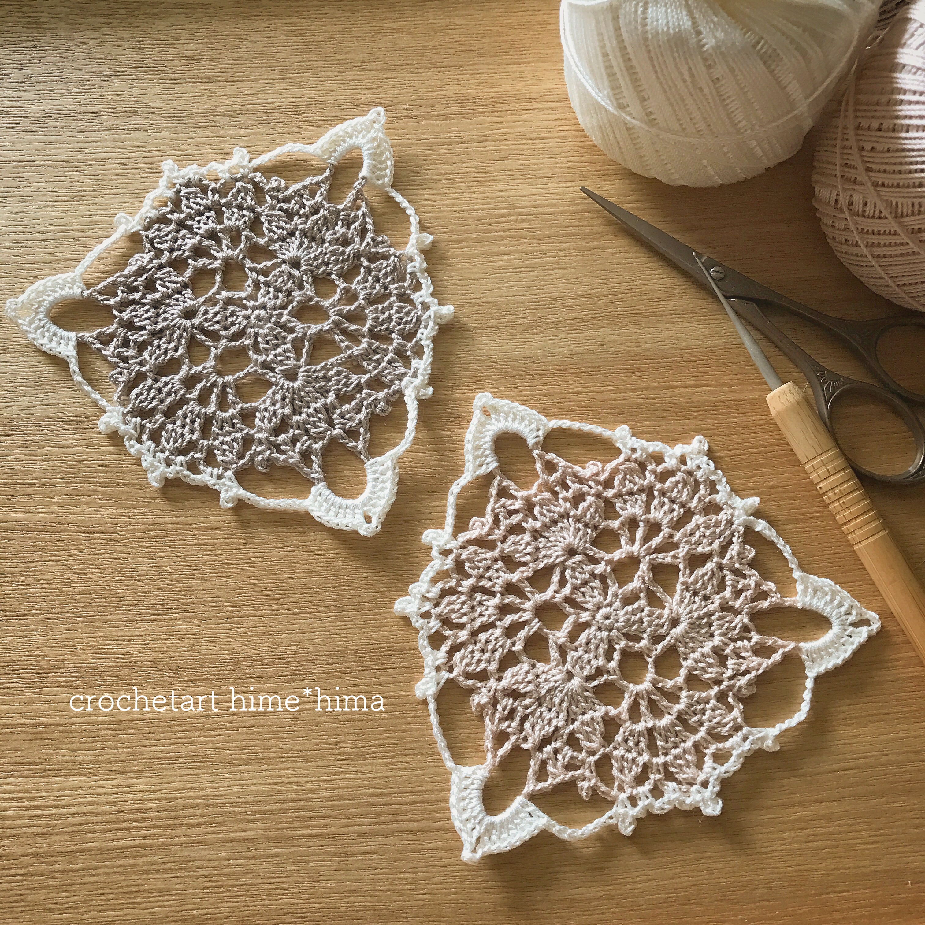 レース編み｜簡単三角のドイリーの編める#100ドイリー 75枚目 | かぎ針
