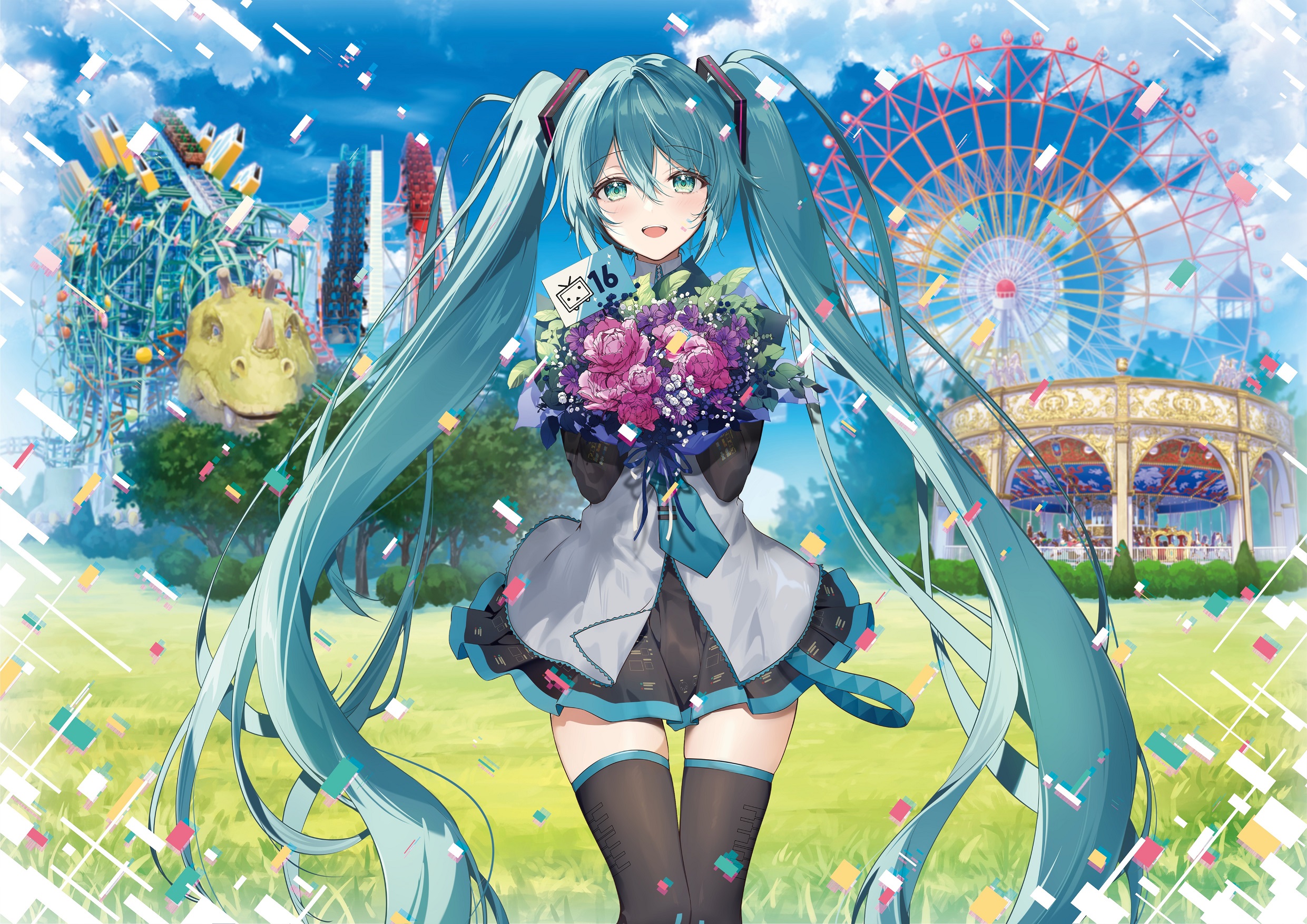 ニコニコ動画と初音ミクのキセキ展」が3月16日（土）よりグリーン