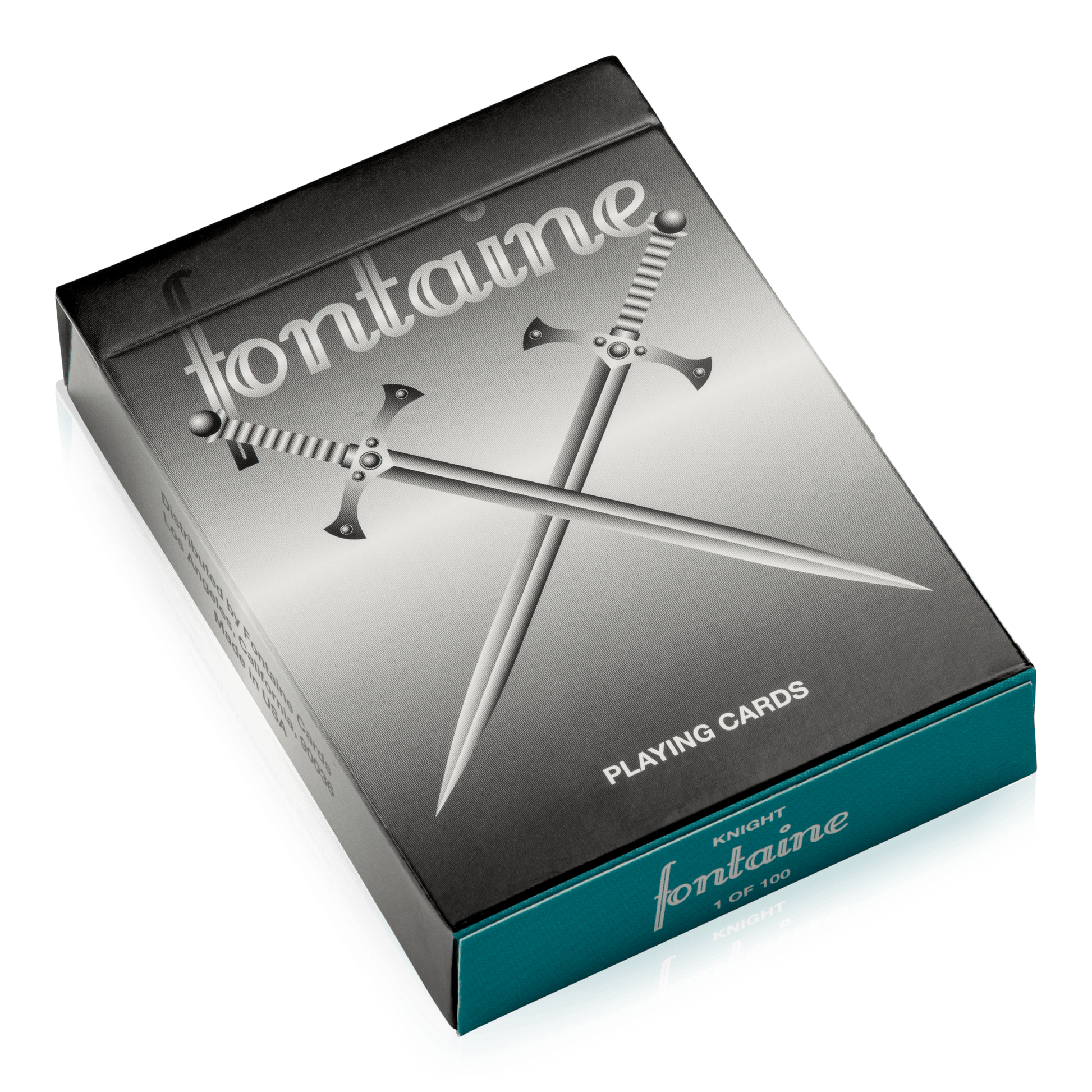 Fontaine 5000s Playing Cards – Black Market Decks