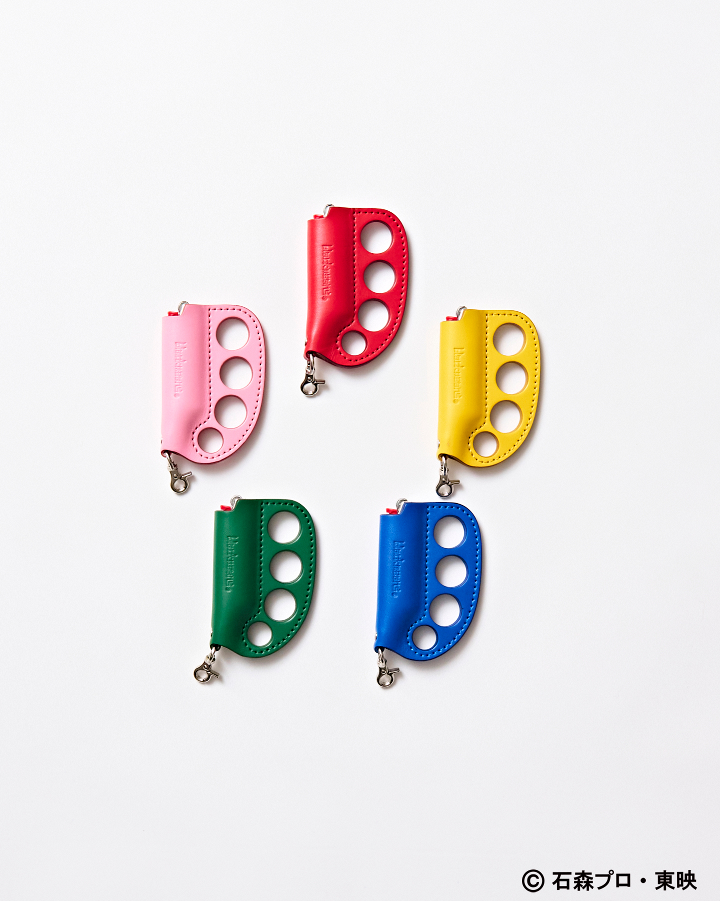 GORENGER” Leather Knuckle Lighter Case 5 COLORS – blackmeans