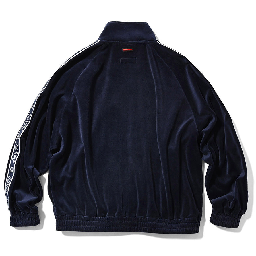LFYT × FUBU ( エルエフワイティー × フブ ) VELOUR TRACK JACKET