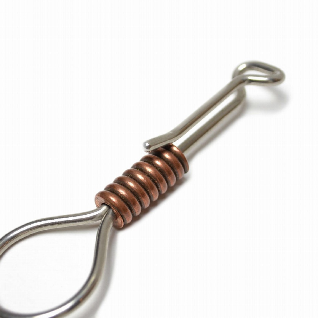 BLACK SIGN Main Lodge / Hang Noose Key Chain / Stainless×Copper