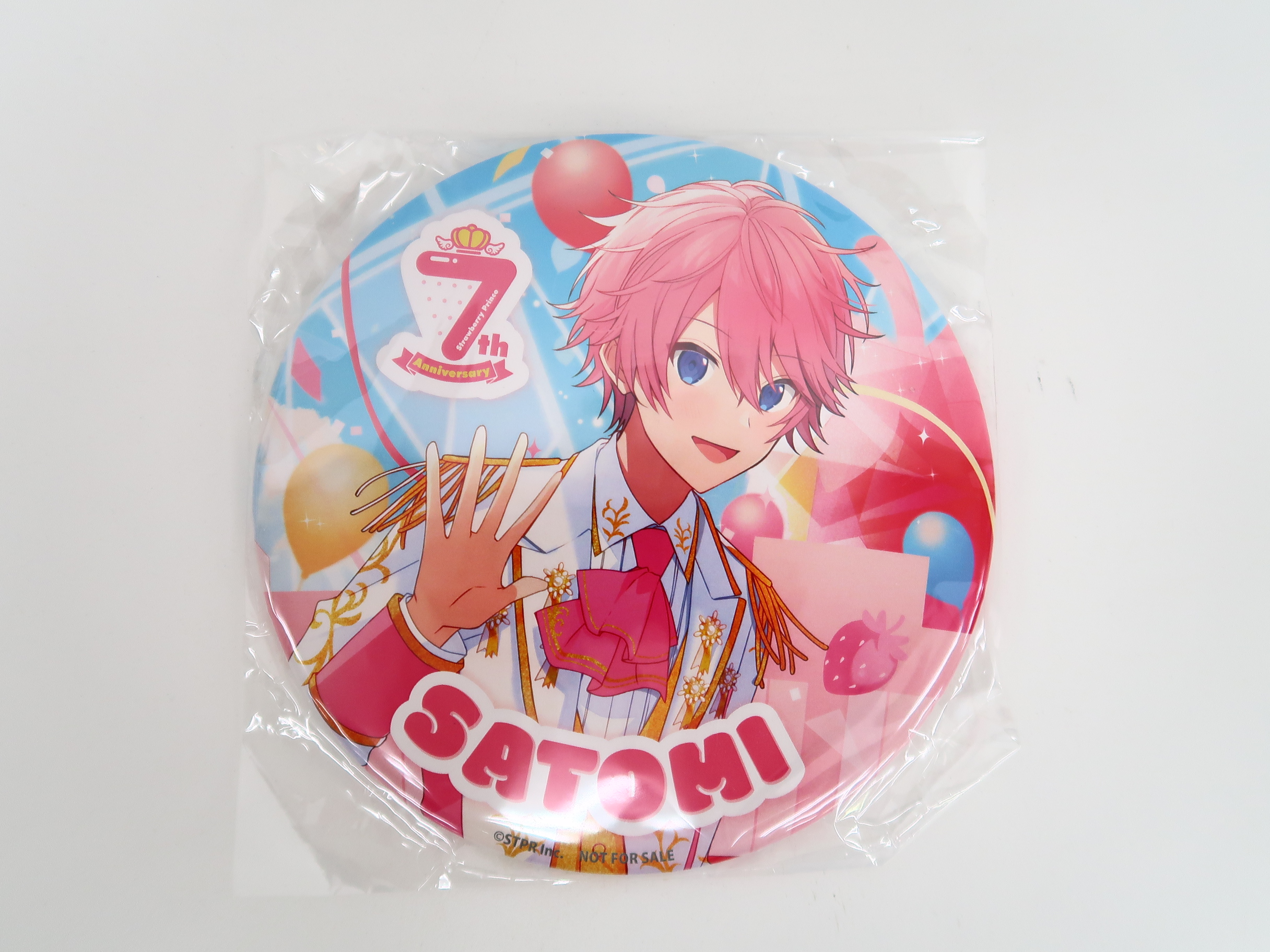 高価買取！！】さとみ BIG缶バッジ すとぷり 7th Anniversary ファン