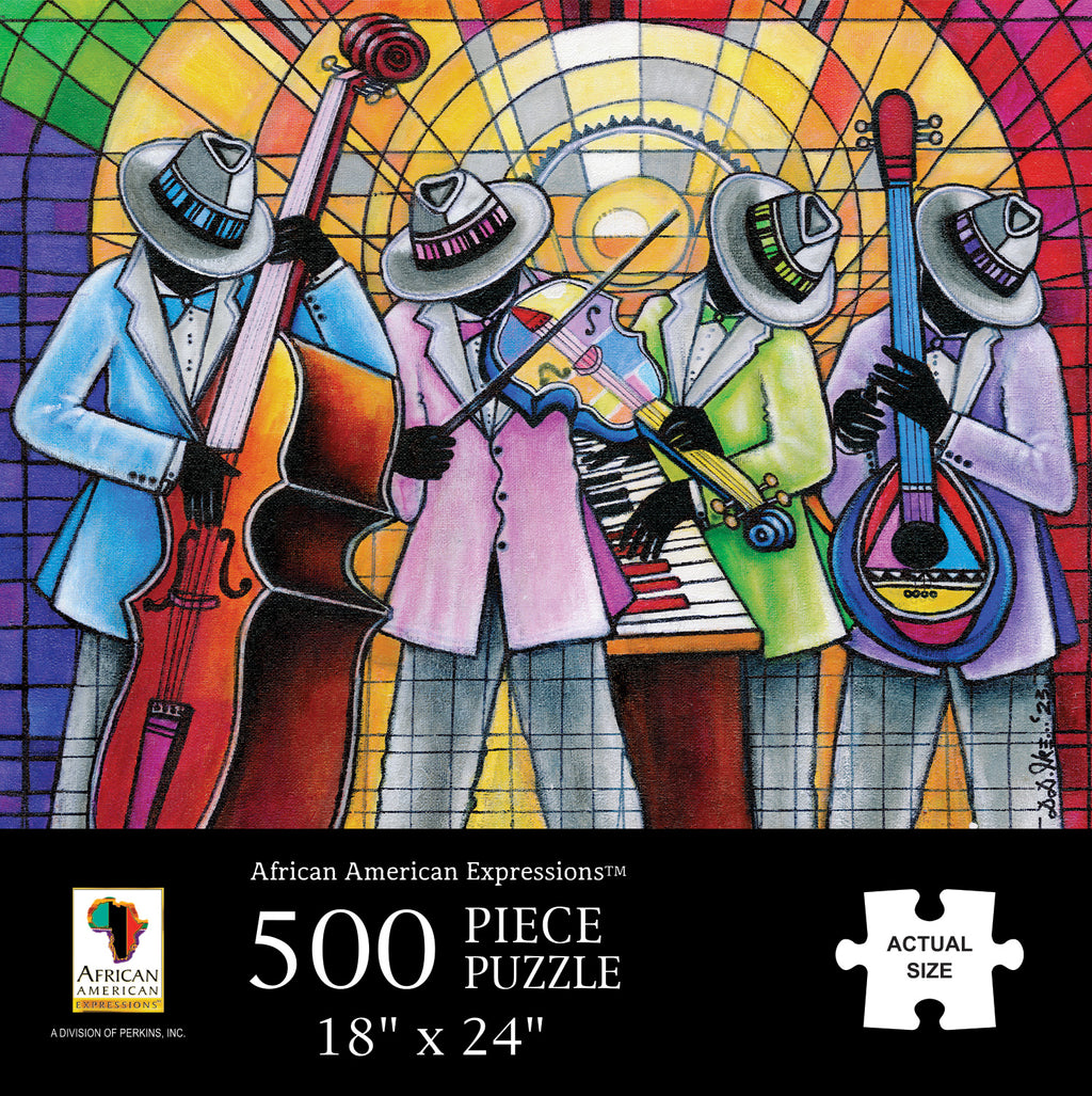 Jazz Band Jigsaw Puzzle - Relax & Enjoy | African American Expressions