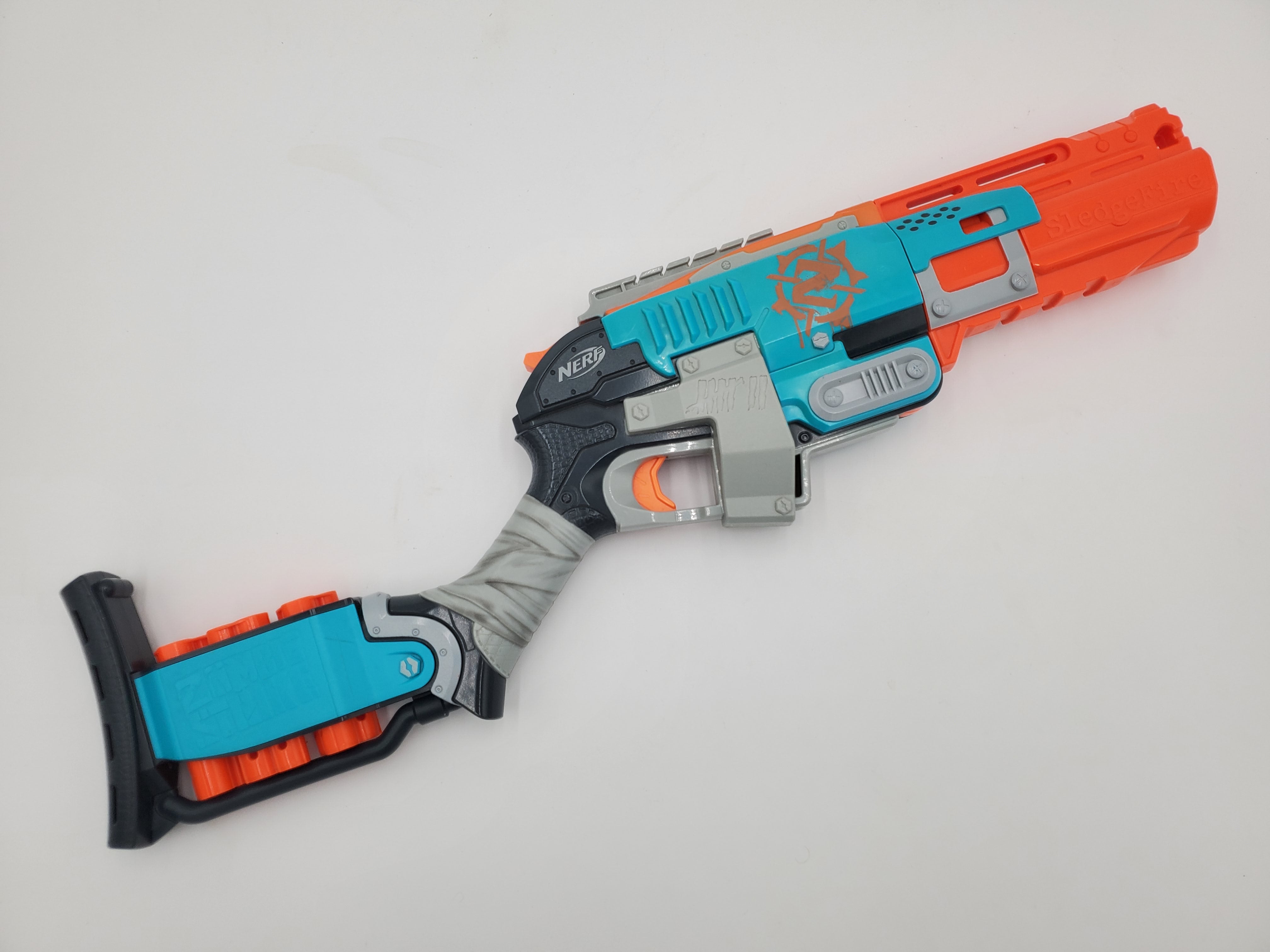 Nerf Zombie Strike Sledgefire Blaster – Blaster Guy