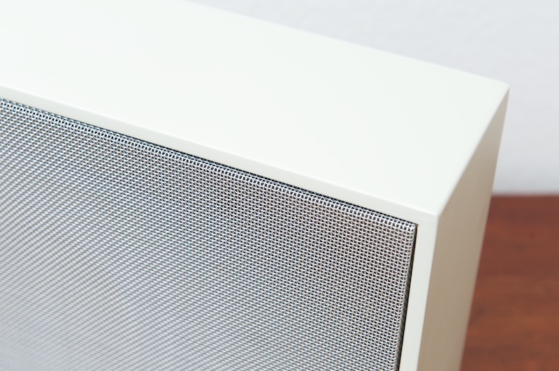 BRAUN L 470 HiFi loudspeaker pair, white, 1969 – BLISS modern antiques