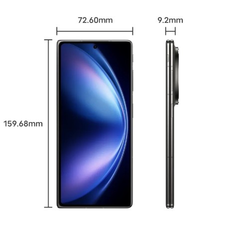 Vivo X Fold 5 12GB+512GB Black - Ultra Thin & Reliable