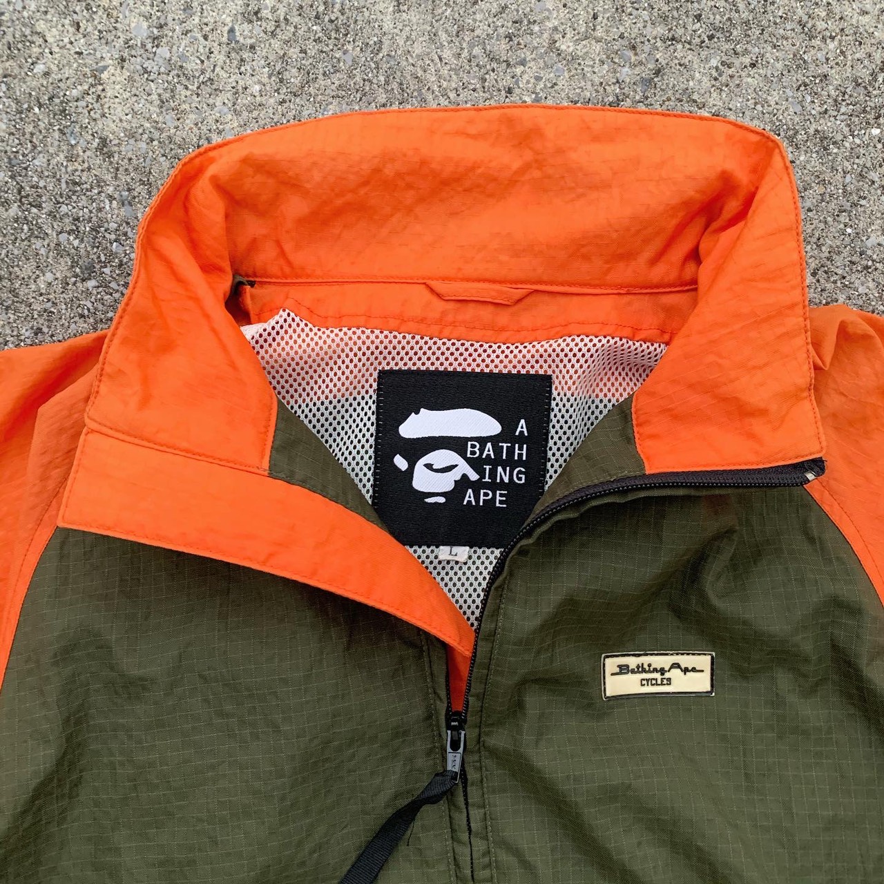 A BATHING APE Cycling Jacket - blue room