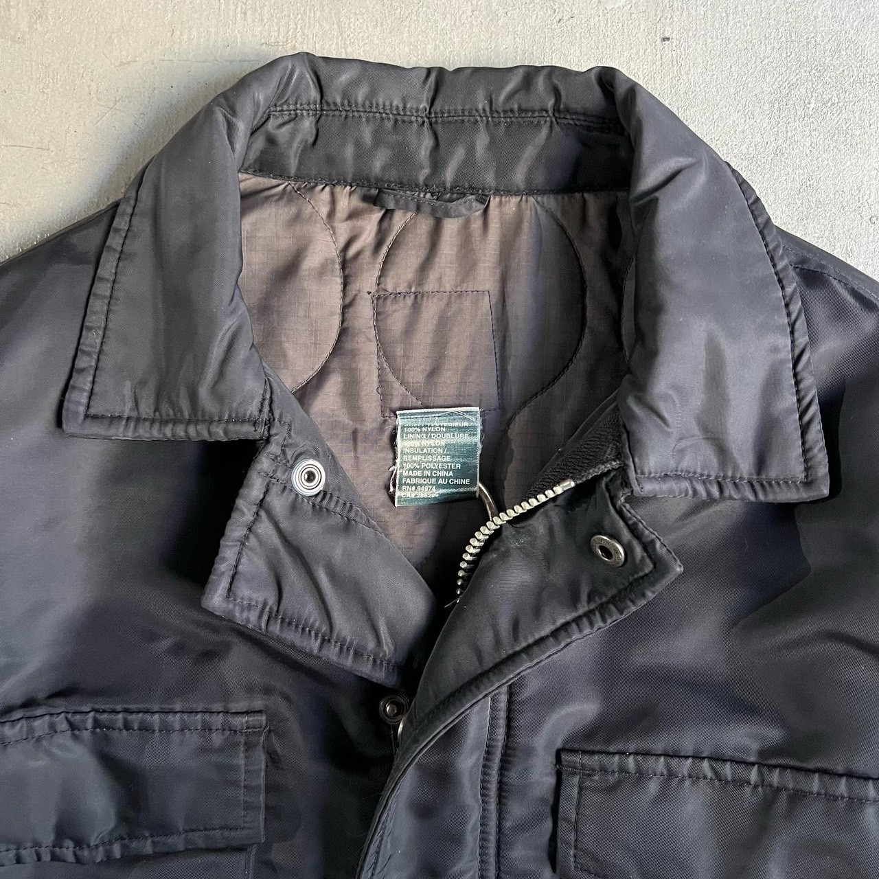 00s Stussy Thermolite Nylon Jacket - blue room