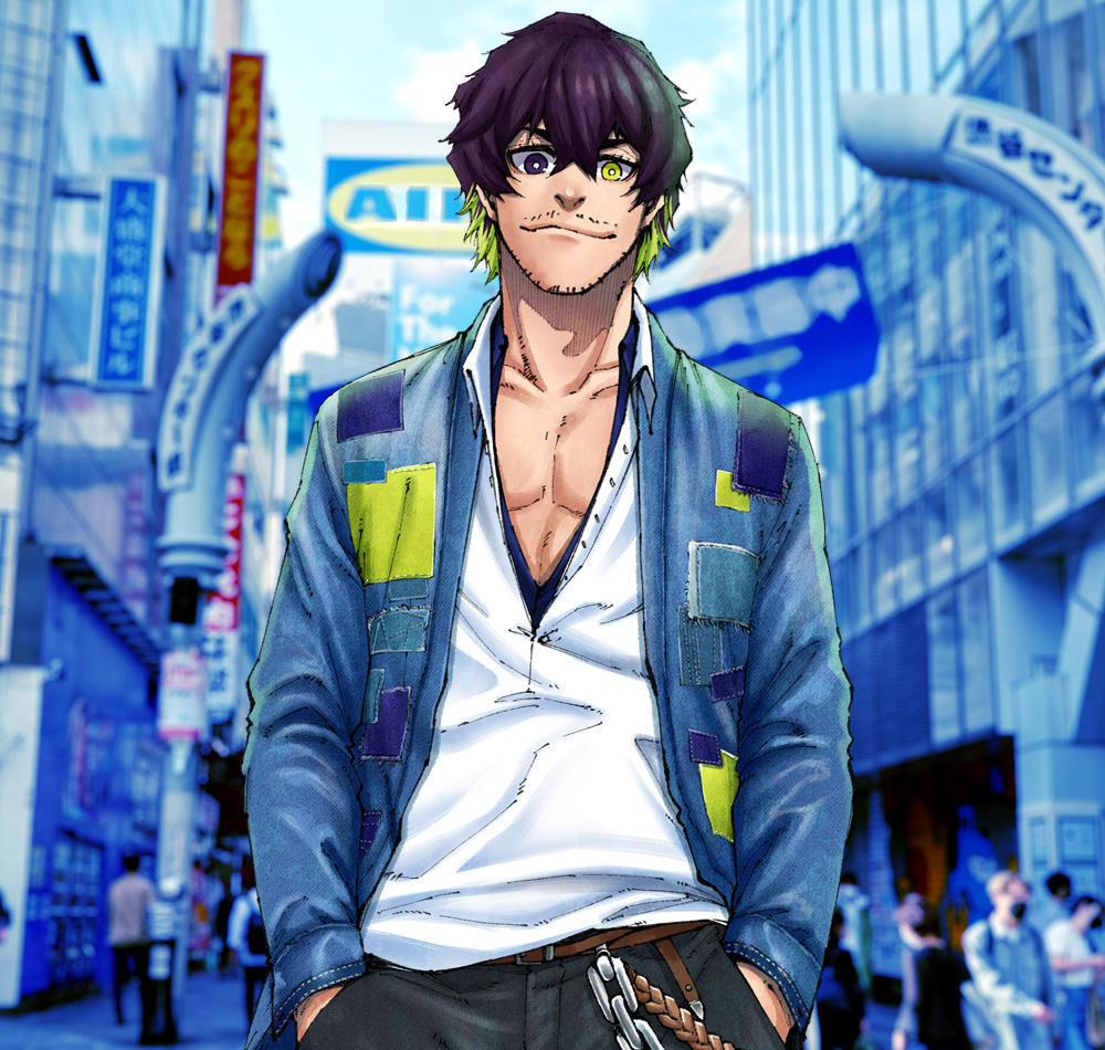 オリヴァ・愛空｜渋谷オフショット｜『ブルーロック』原作公式 │ 週刊