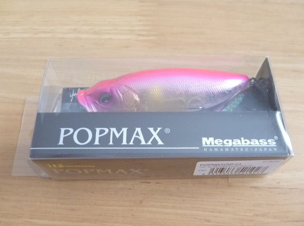 ルアー・フライ Megabass POPMAX (SP-C) GLX Killer Pink Megabass POP