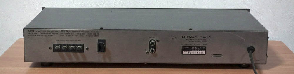 LUXMAN T-400: BLUESS Laboratory