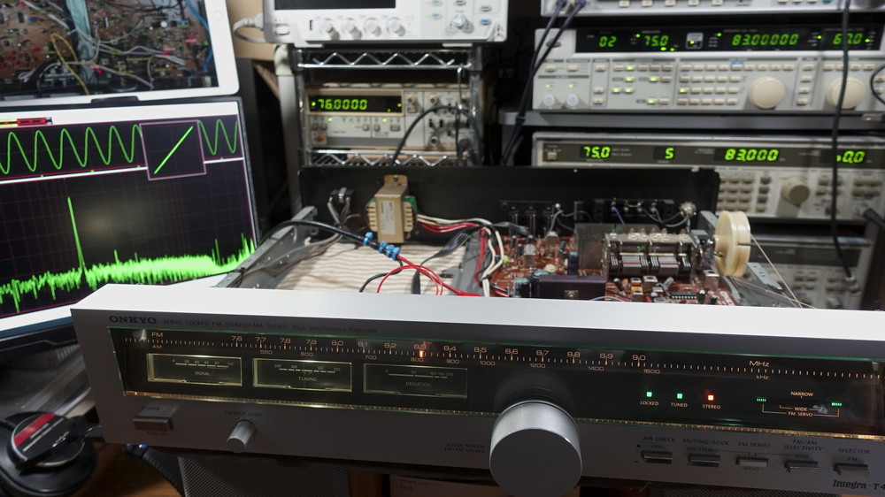 ONKYO Integra T-427: BLUESS Laboratory