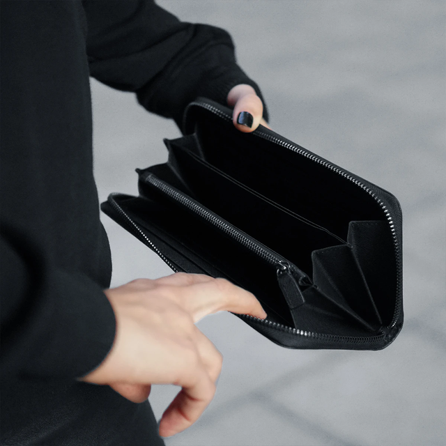 CLASSIC ZIPPED WALLET – Blvck Paris - Japan