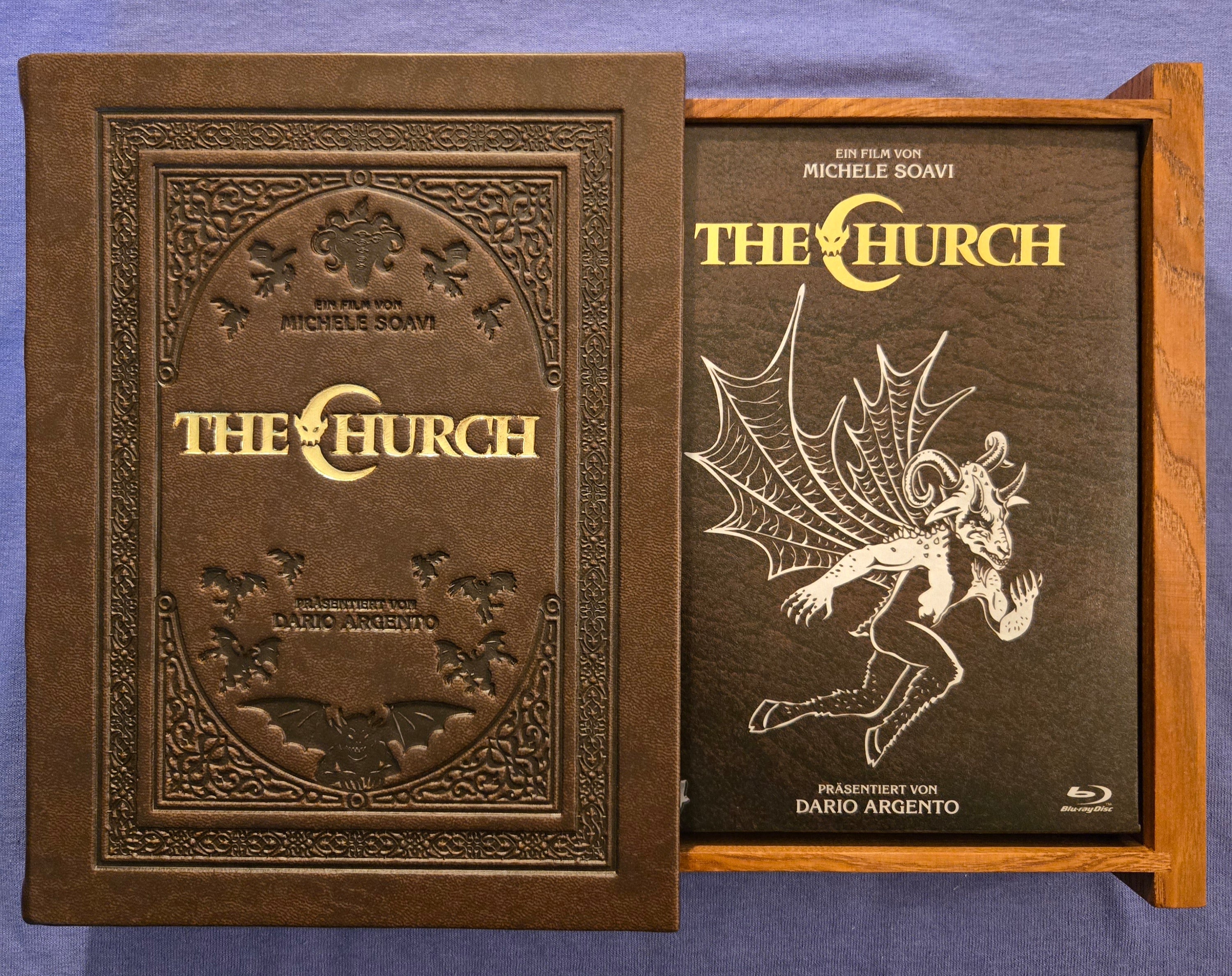 The Church (1989) USED LE 888 Leatherbook - Blu-ray Region B *NO