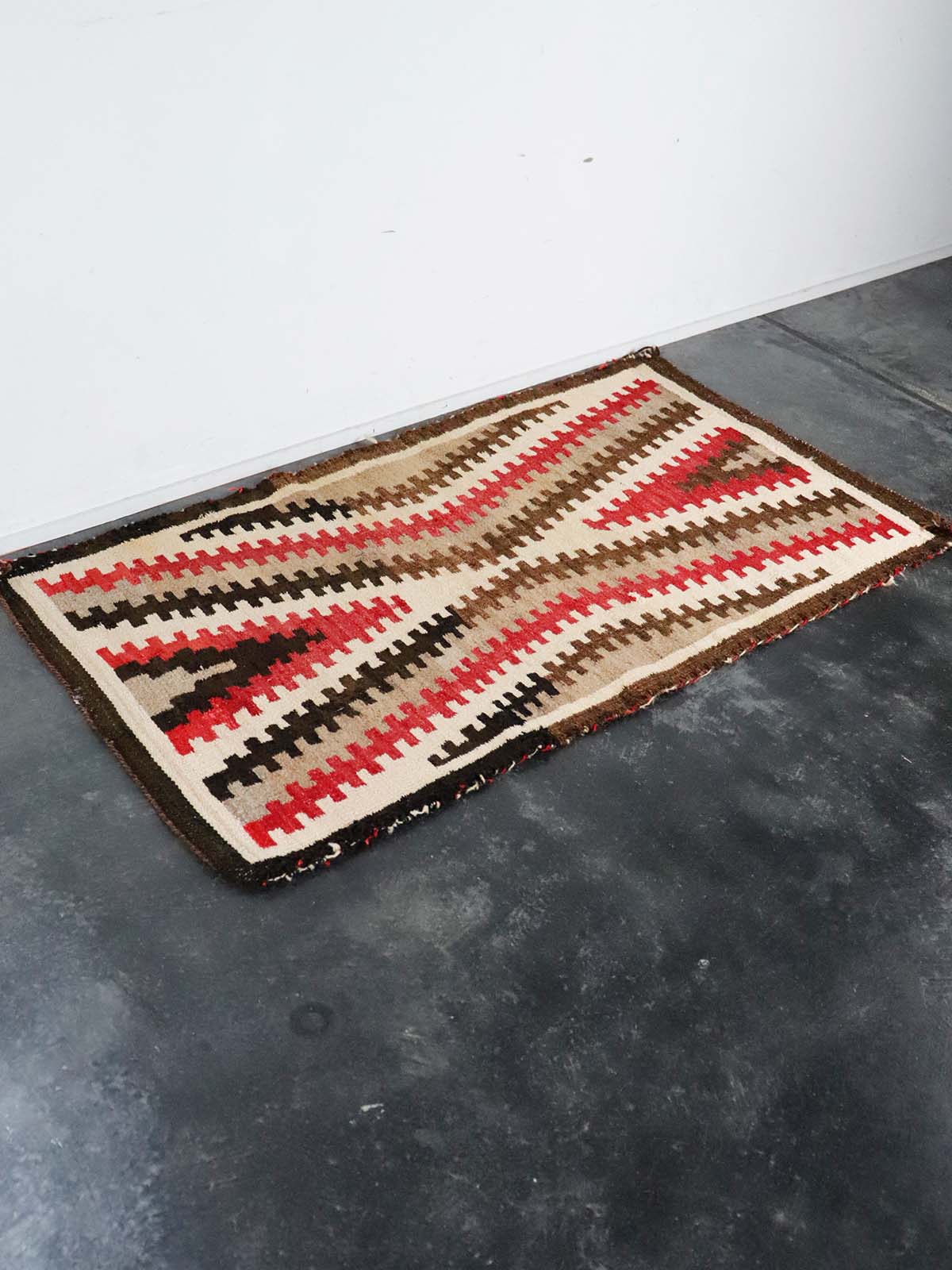 1920年代～ナバホラグNavajo Rug ネイティブ本物アリゾナインディアン