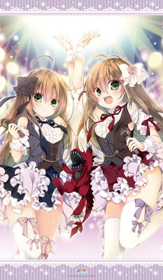 Z/X -Zillions of enemy X- ビジュアルバスタオル「倉敷世羅＆黒崎春日