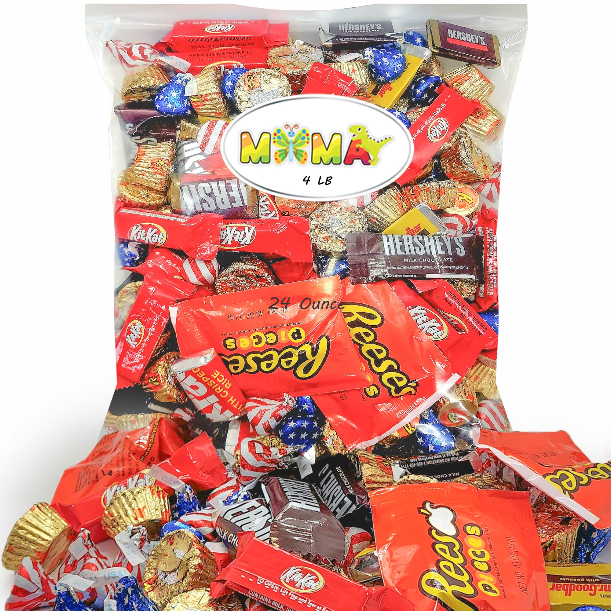 Assorted Christmas Chocolate Candy Mix - 4lb Chocolate Candy