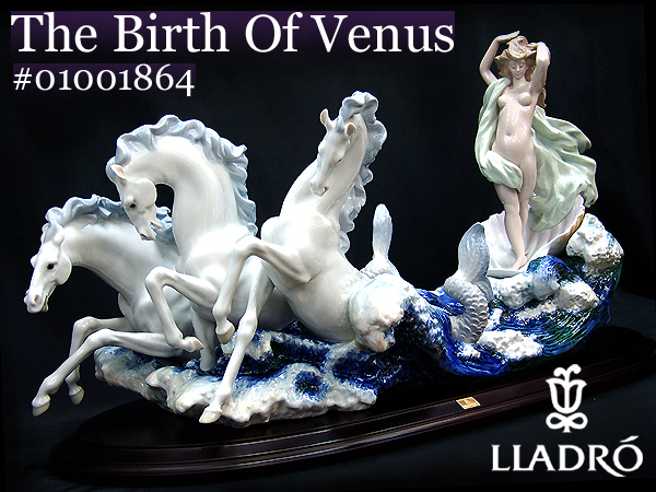 限定1000点【リヤドロ】ヴィーナスの誕生 [01001864]◇LLADRO