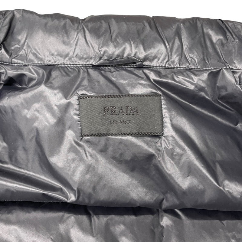 PRADA】プラダ SGJ258 ダウンジャケット ナイロンメンズ ボンバー 黒