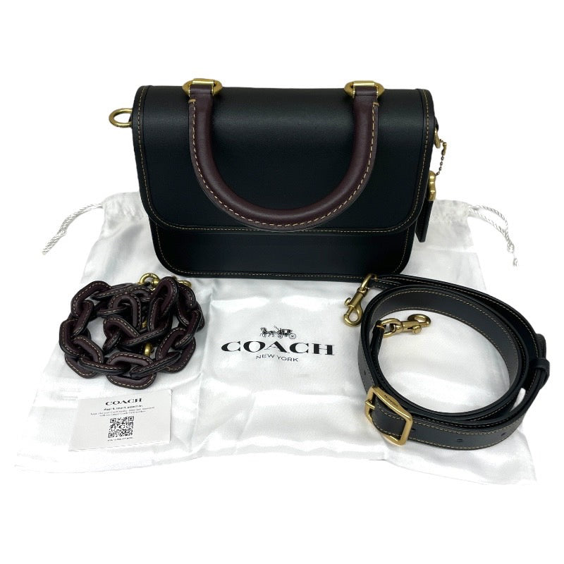 COACH】コーチ ローグ トップハンドル カラーブロック C6860