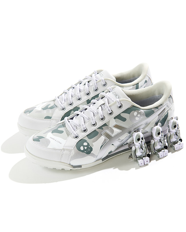 MARK & LONA カモフラージュ ゴルフシューズ アシックスコラボ27cm