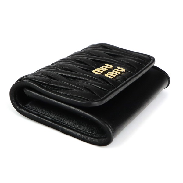 Brandol / MIU MIU ミュウミュウ 名刺入れ キルティングレザー