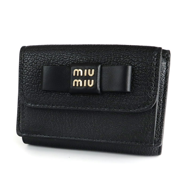 Brandol / MIU MIU ミュウミュウ 名刺入れ キルティングレザー