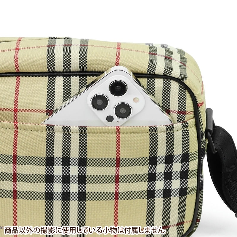 Brandol / BURBERRY バーバリー ショルダーバッグ チェック柄 ベージュ