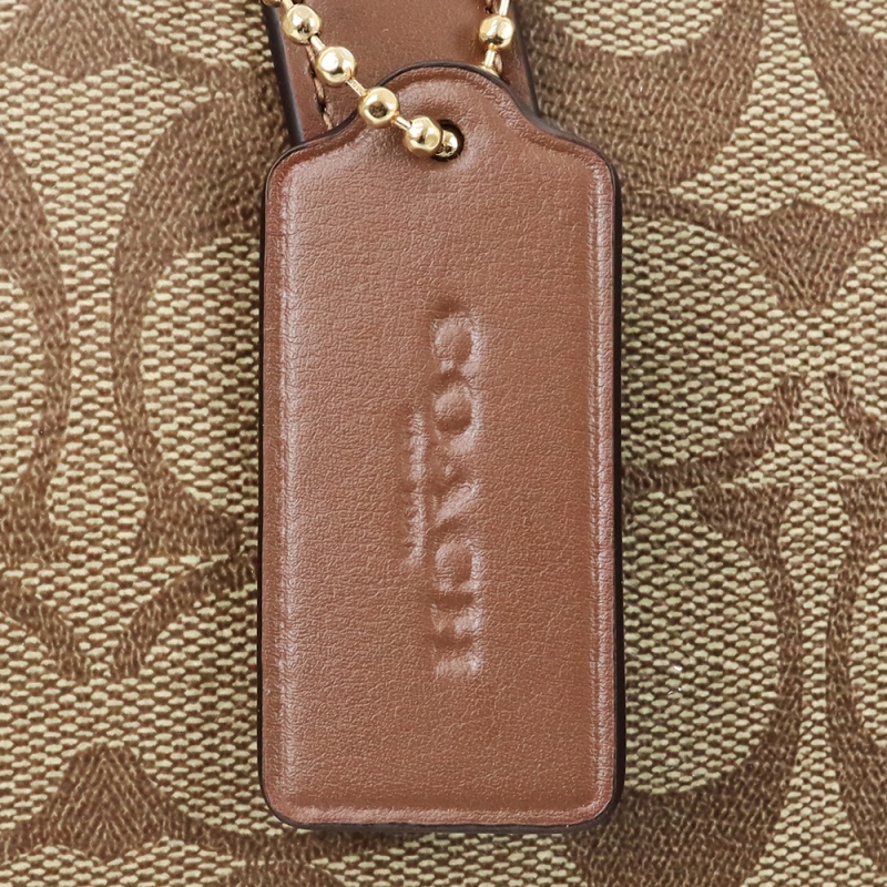 Brandol / COACH コーチ トートバッグ シグネチャー ジップトップ