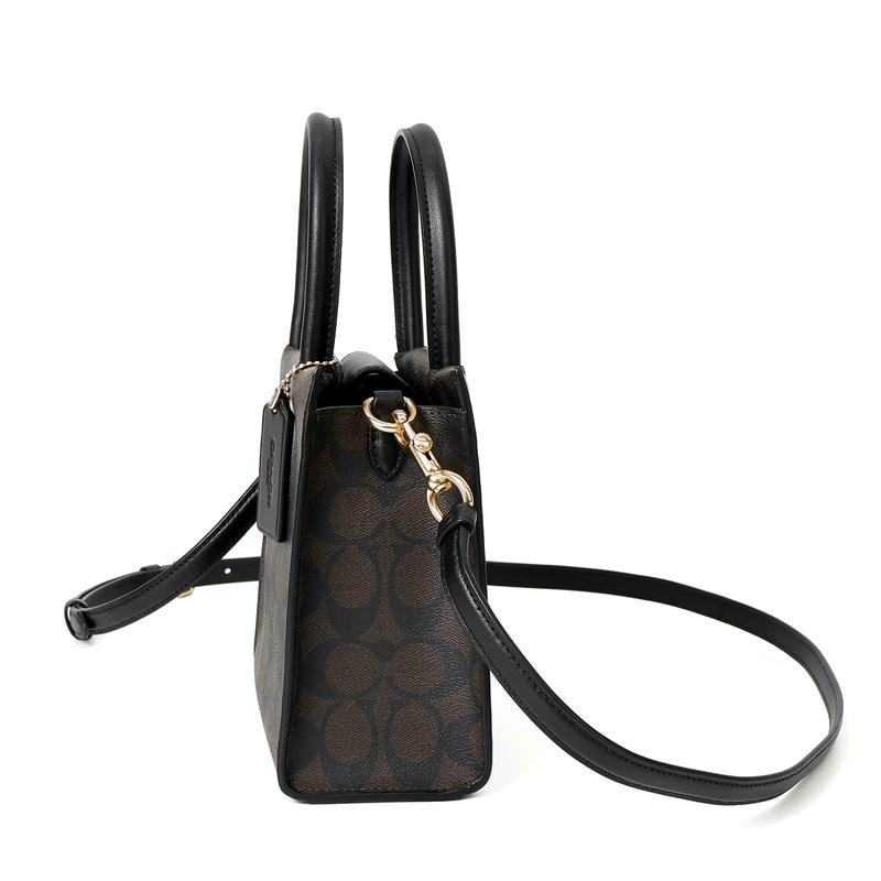 Brandol / COACH コーチ ミニトートバッグ Cally 17 シグネチャー