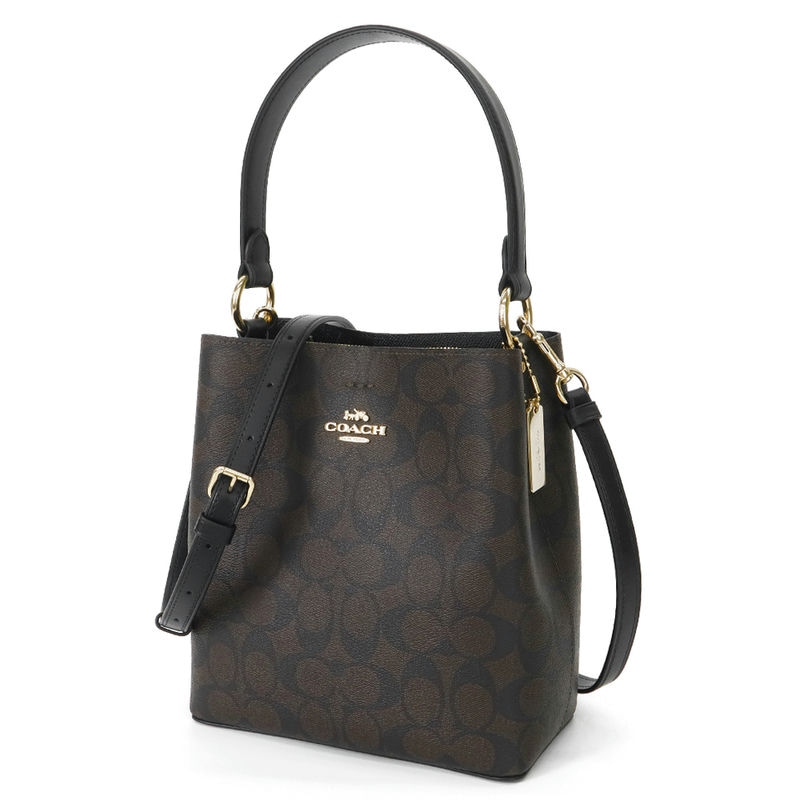 Brandol / COACH コーチ ショルダーバッグ シグネチャー 2way 縦型