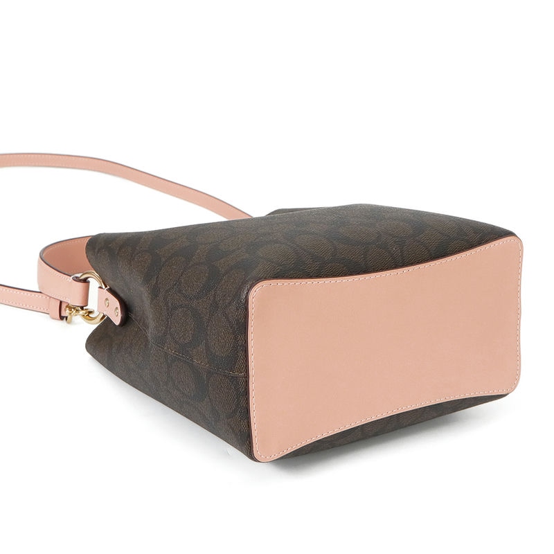 Brandol / COACH コーチ ショルダーバッグ シグネチャー 2way 縦型