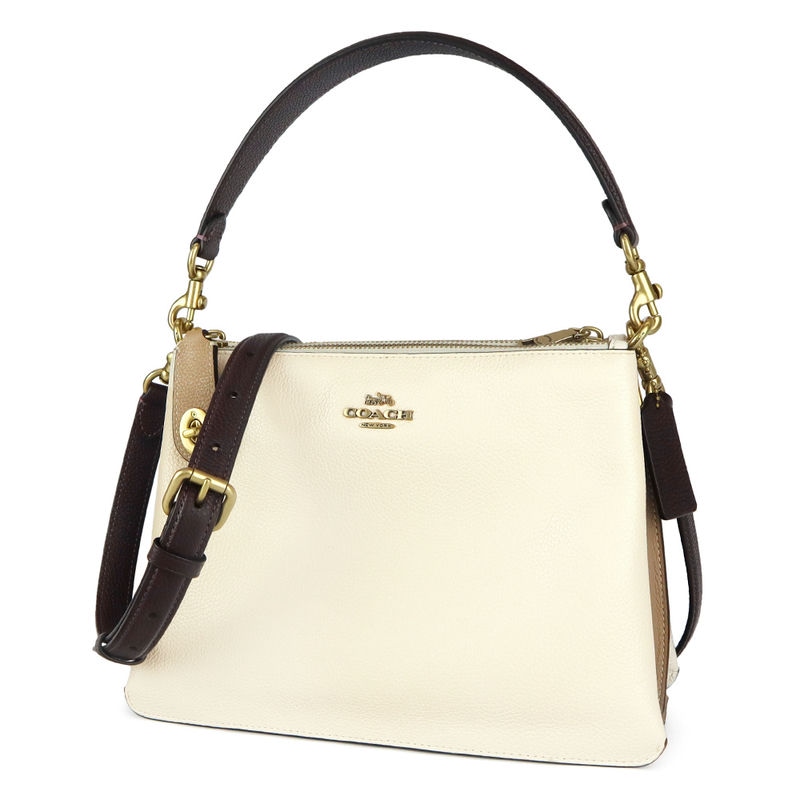 Brandol / COACH コーチ ショルダーバッグ レザー 2way 台形 トート