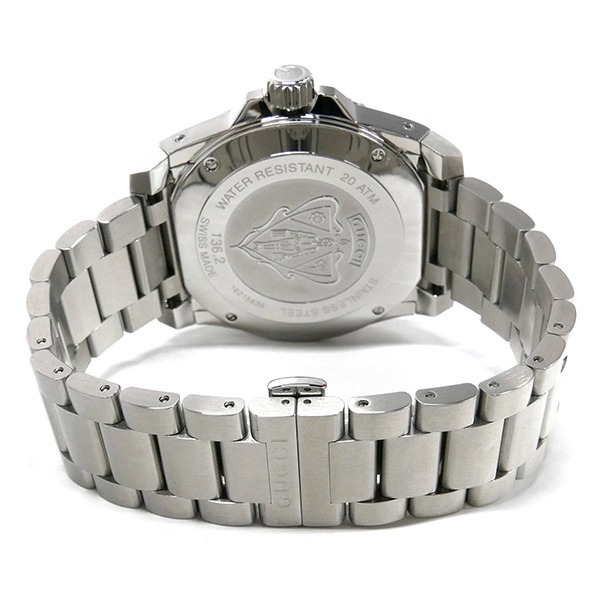 Brandol / GUCCI グッチ メンズ腕時計 DIVE ダイブ 45mm ネイビー