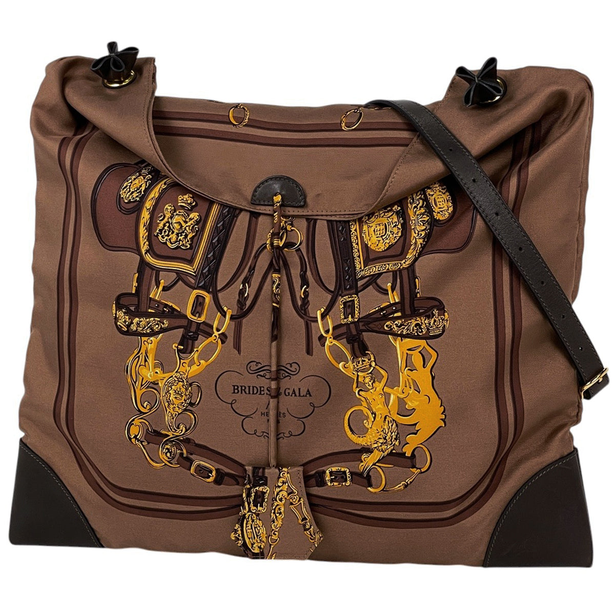 在庫一掃】 エルメス シルキーシティMM BRIDES de GALA 式典用馬勒