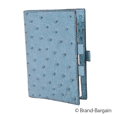 HERMES(エルメス)/手帳カバー/オーストリッチ×ブルージーンの買取