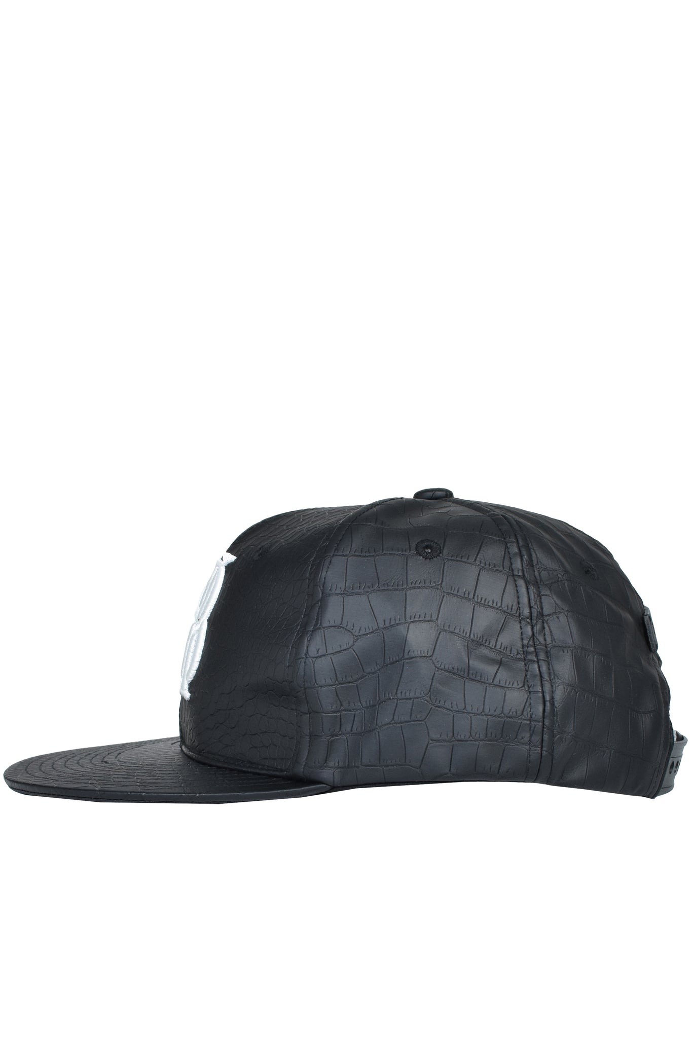 FAUX CROCODILE CAP / BLACK ｜BREATH ブレス - BAD HOPプロデュースの