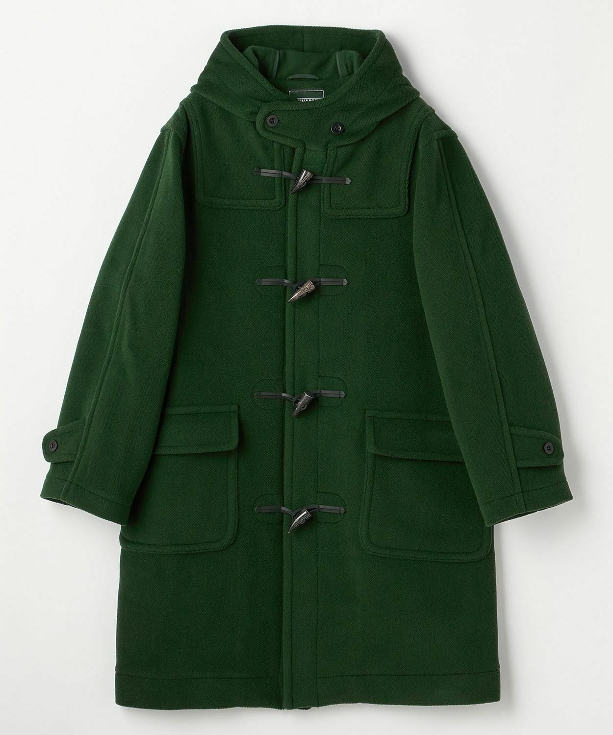 ヘリンボーンダッフルコート(ウール)(MEN) 全2色 | BRITISH MADE