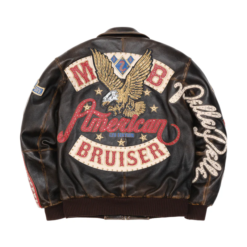 Pelle Pelle Brown Bruiser - Brick City Leather