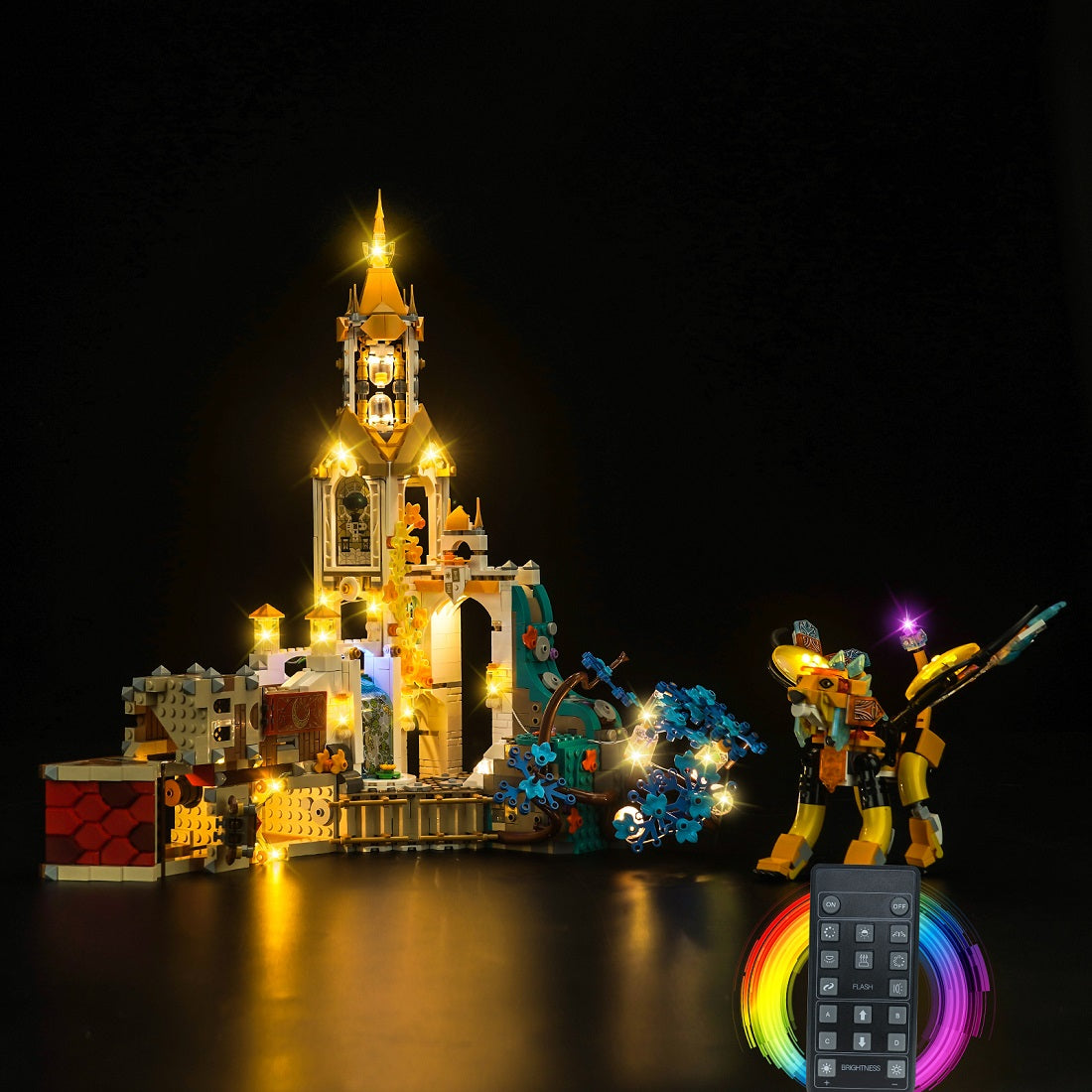 BrickBling Light Kit for LEGO DREAMZzz Castle Nocturnia 71486