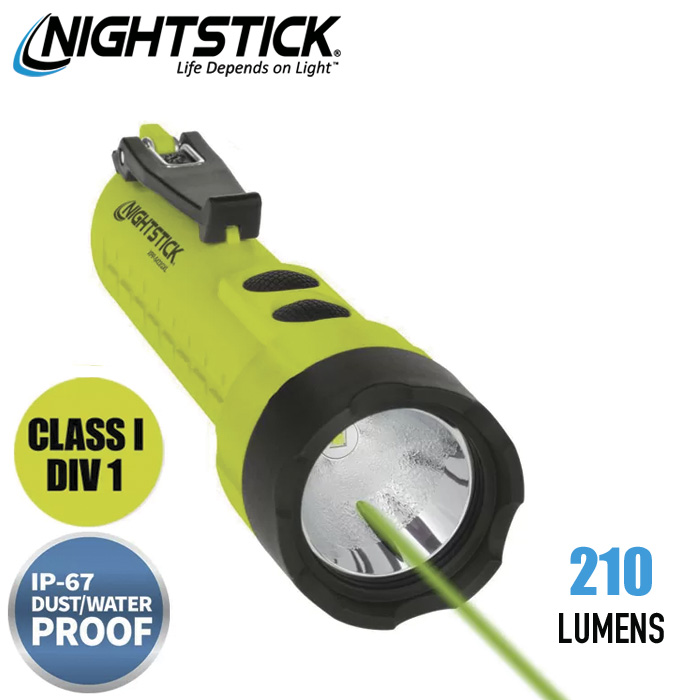 Nightstick XPP-5422GXL Flashlight with Green Laser | Intrinsically