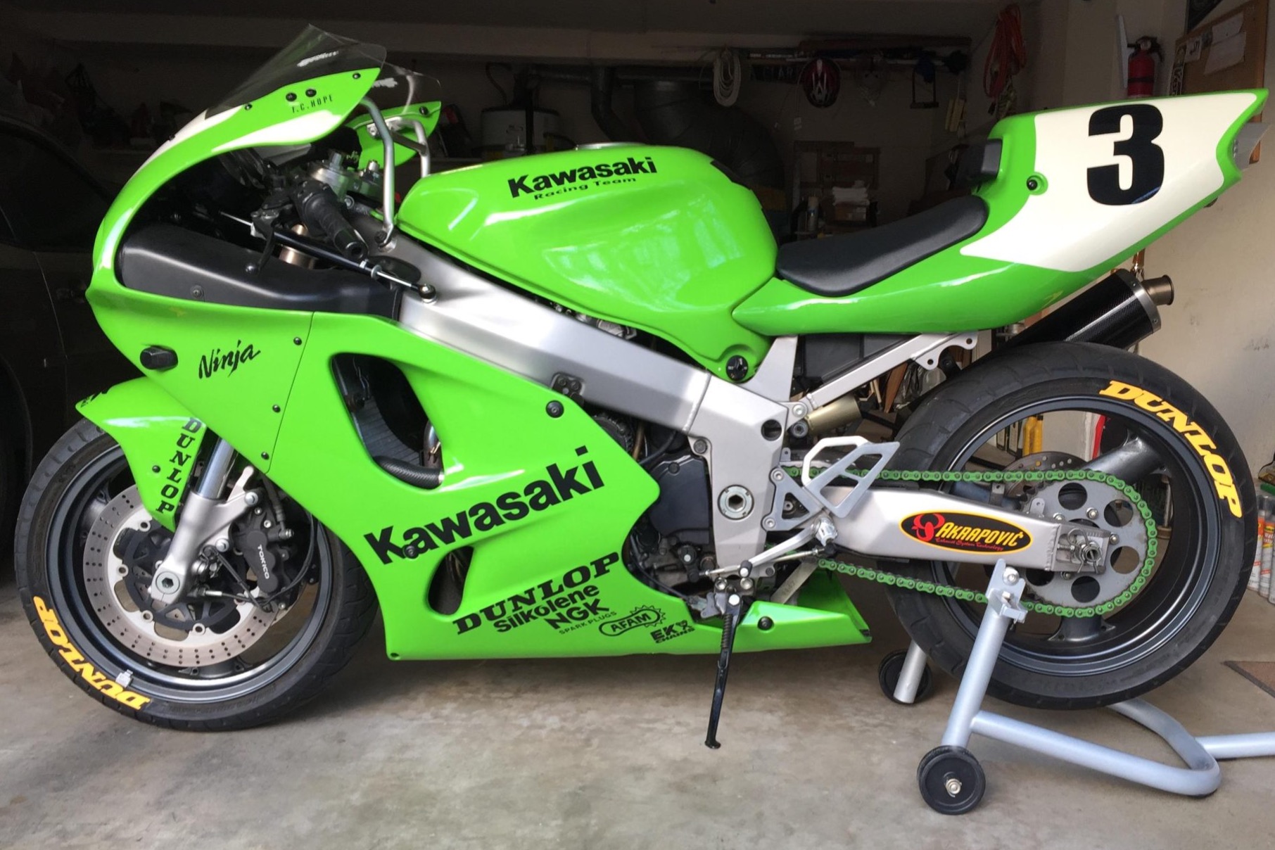 No Reserve: 22-Years-Owned 1998 Kawasaki ZX-7R for sale on BaT