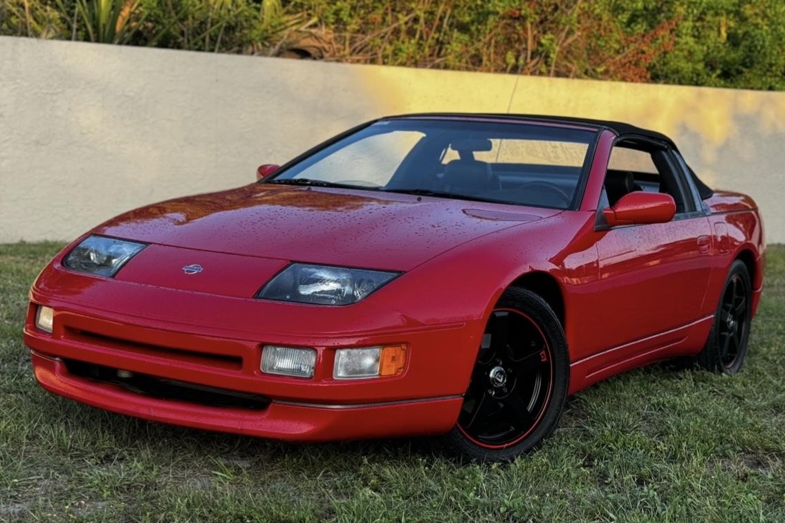 1996 Nissan 300ZX Convertible for sale on BaT Auctions - closed on