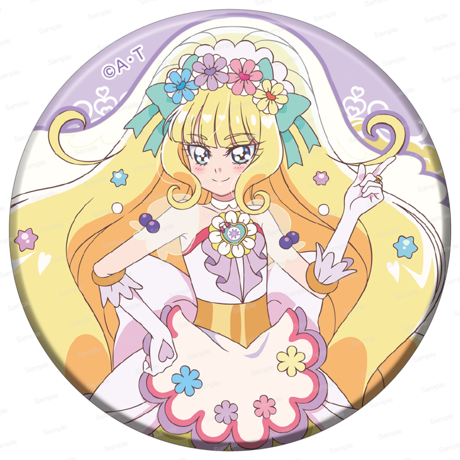 デリシャスパーティ♡プリキュア ホログラム缶バッジ 第4弾（6個入）