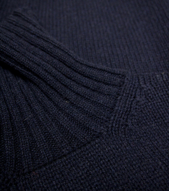 ブライスランズ RAF ロールネック プルオーバー/セーター ネイビー